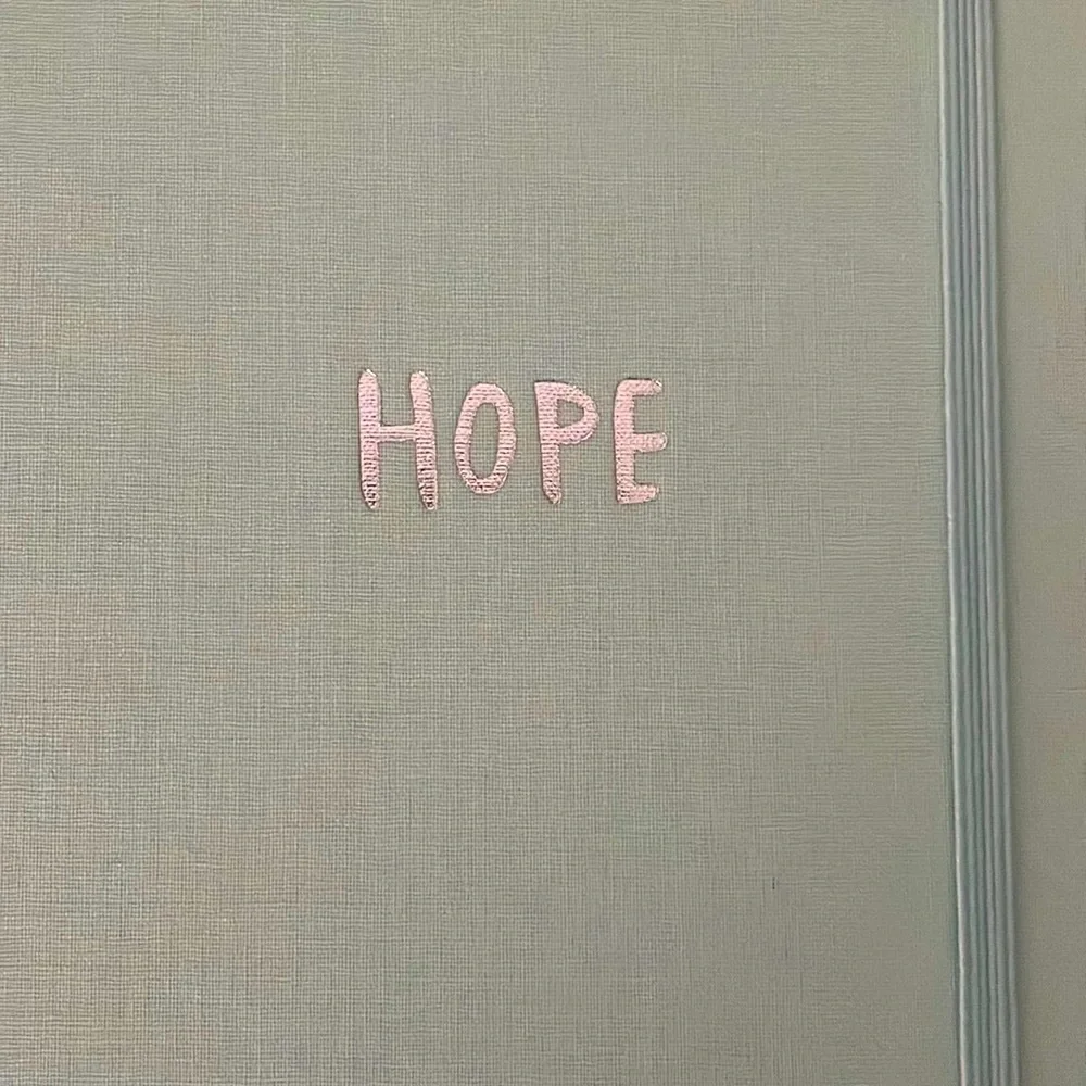 Light Blue Hope Journal Unopened NWT